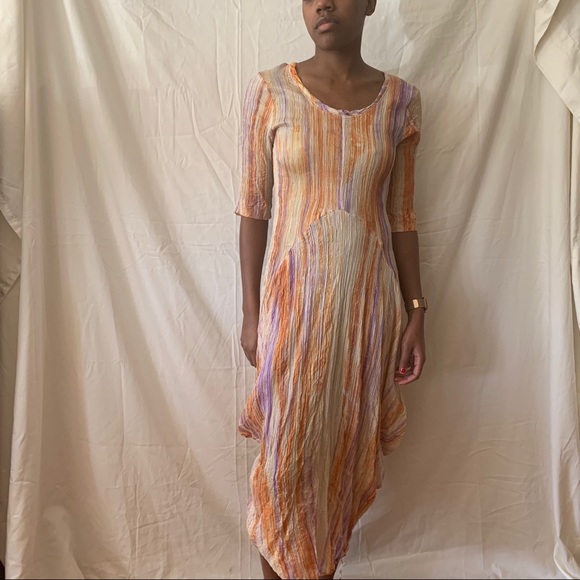 Silk Bianco Levrin Dress - Picture 3 of 6